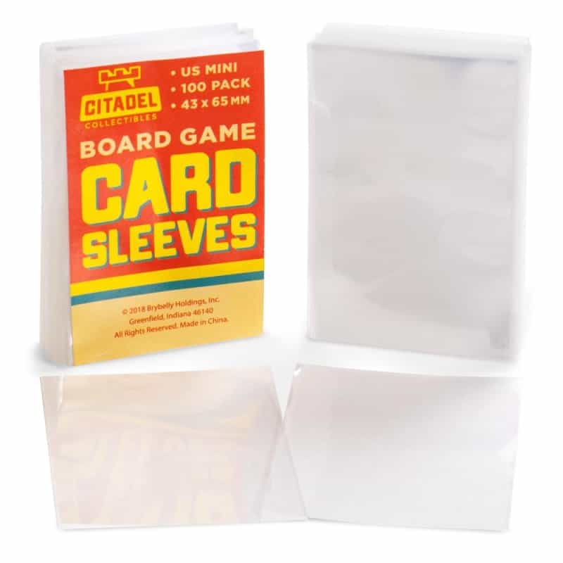 American Mini Board Game Sleeves, 100-Pack