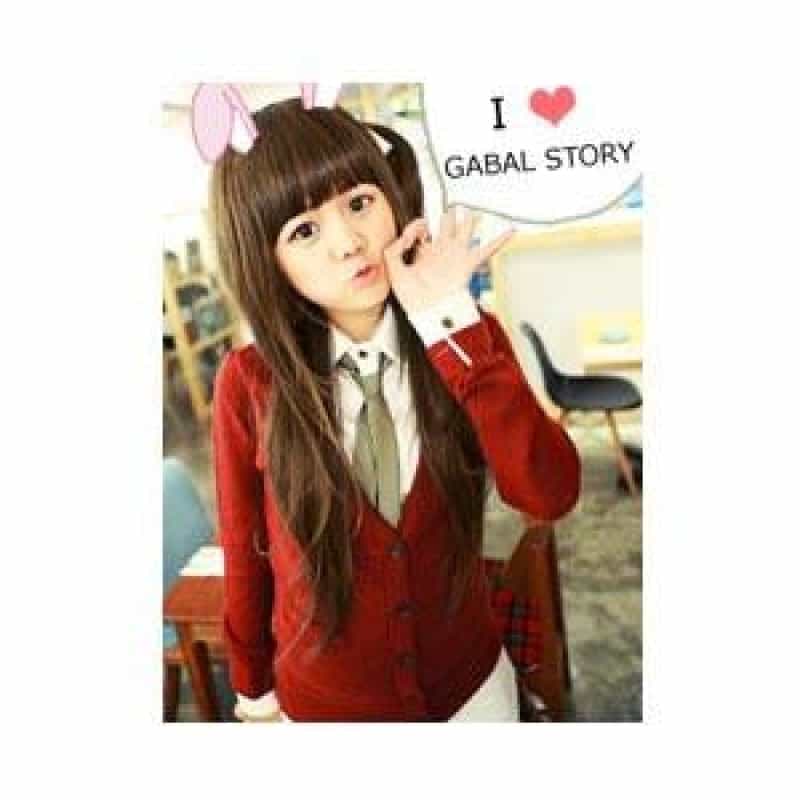 Premium Wig Nippon Syagi Rongrong (Brown)