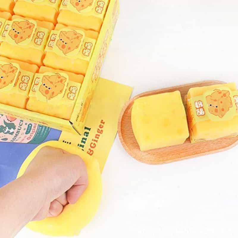Squishy Cheese Cube
