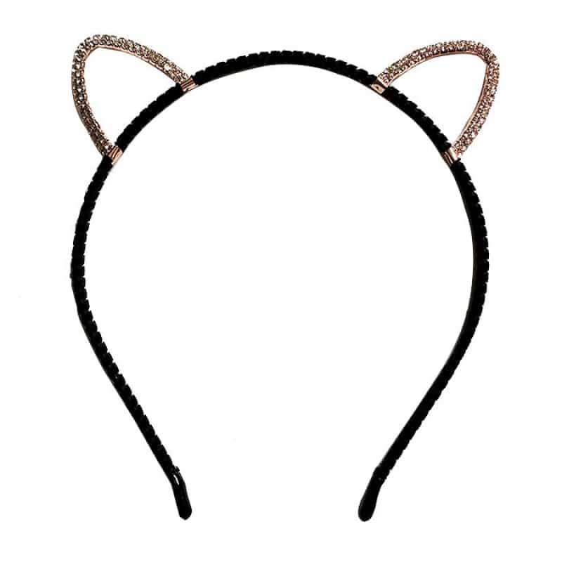 Rhinestone Cat Ears Headband