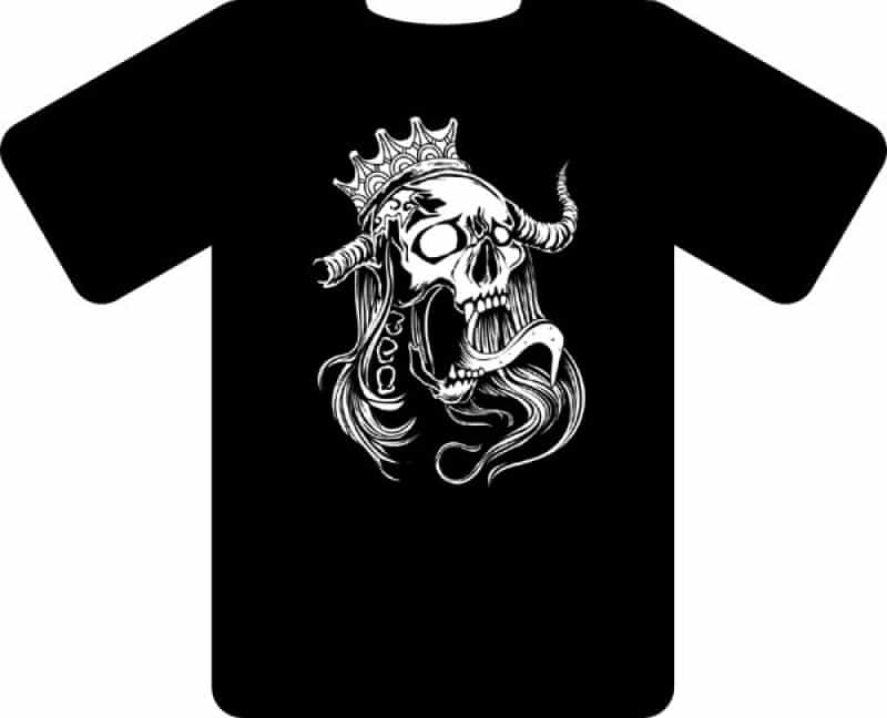Dropship T1009 Pirate T-Shirt (Black)