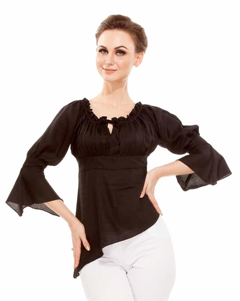Felicia High-Low Hem Blouse