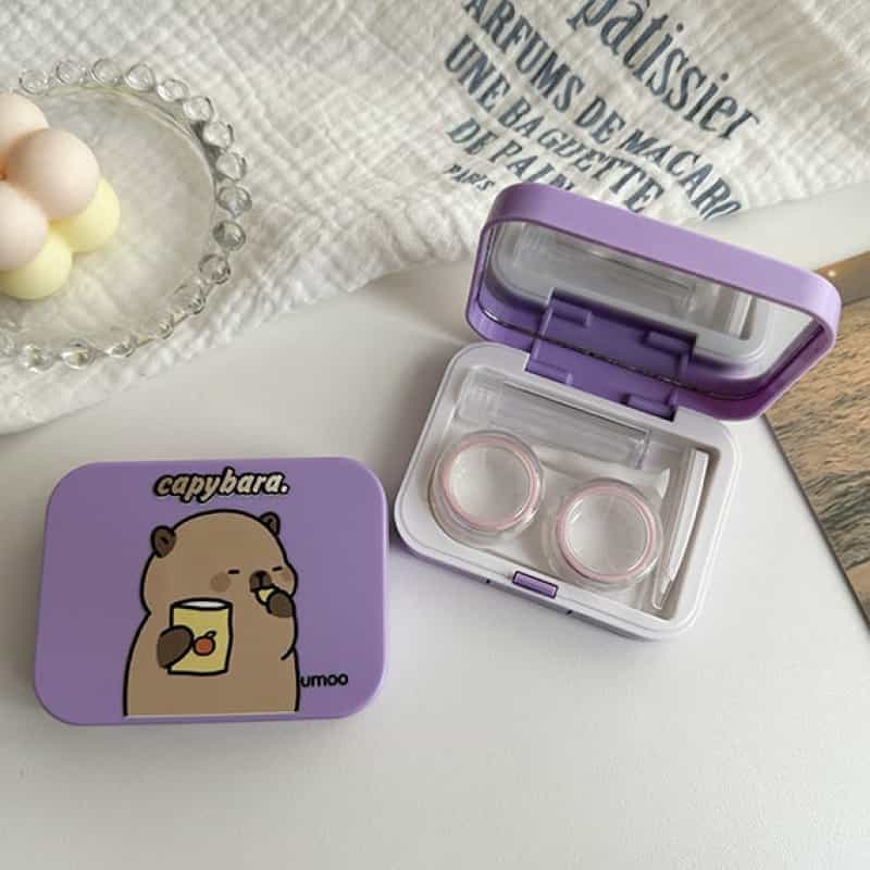 Capybara Travel Lens Case