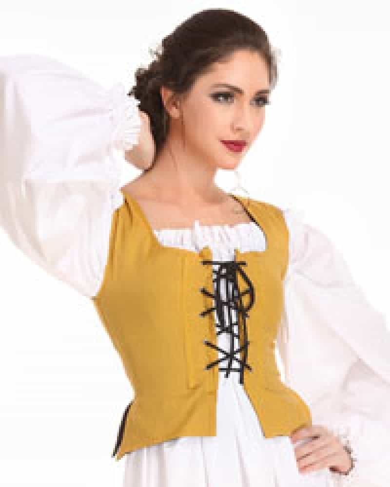 Reversible Peasant Bodice