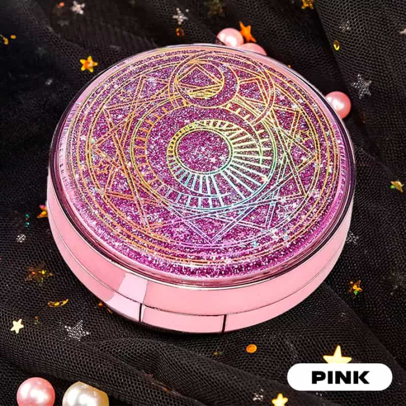 Quicksand Glitter Travel Lens Case