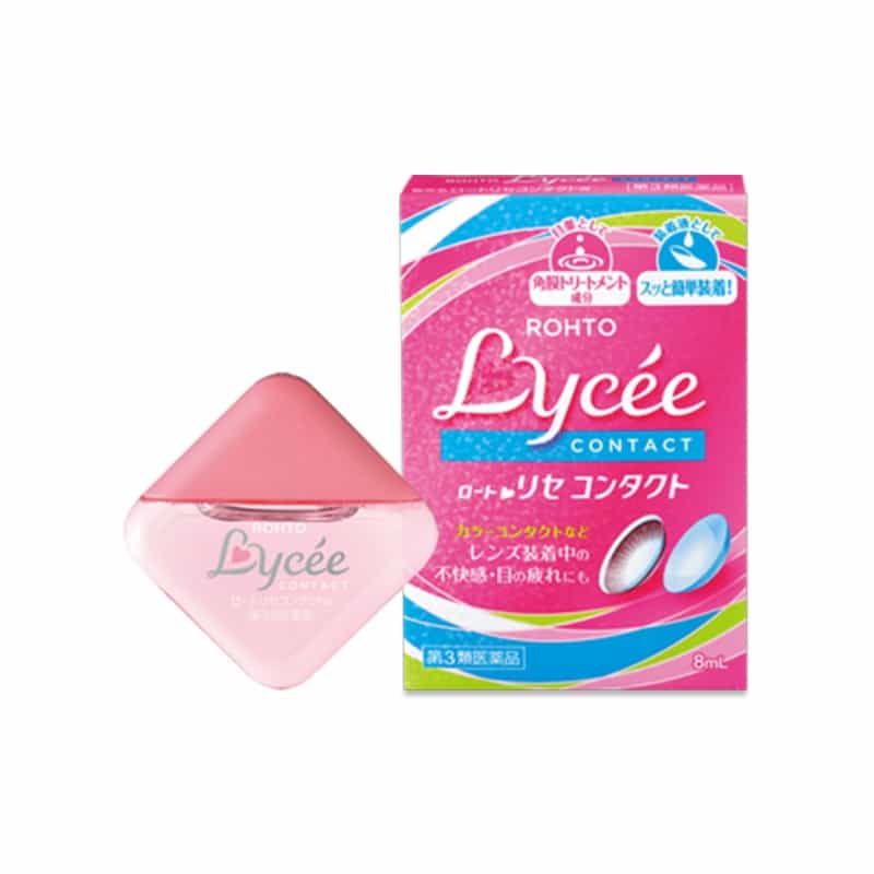 Rohto Lycee Contact Eyedrops (For Contact Lenses)