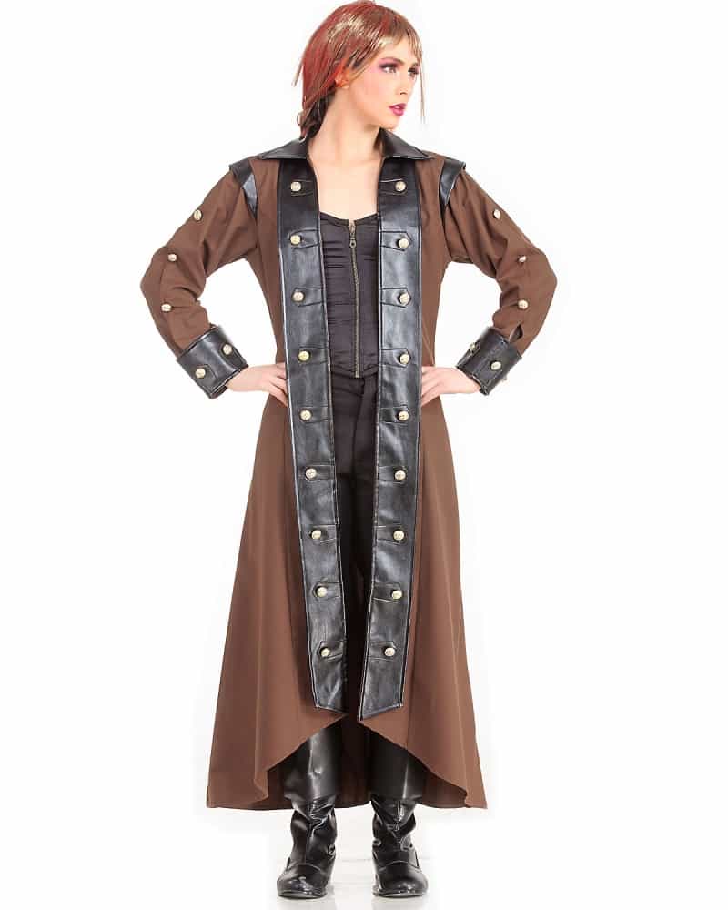 Lieutenant Estfeld Steampunk Trench Coat