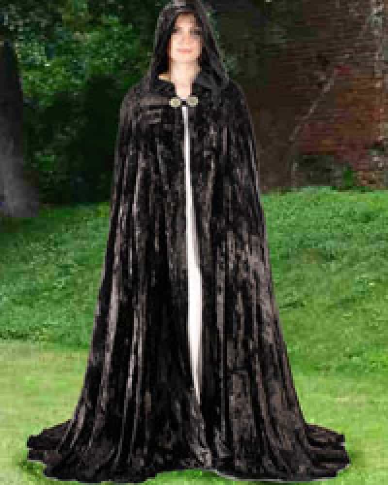 Midnight Fantasy Cloak (Black)